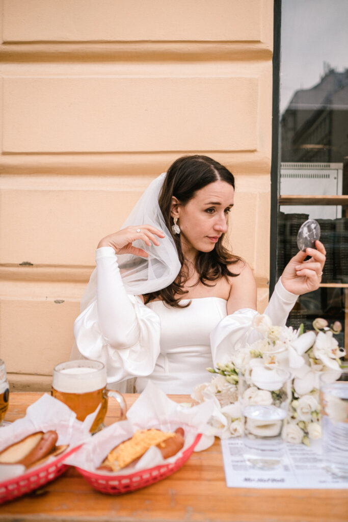 svatba v město moře