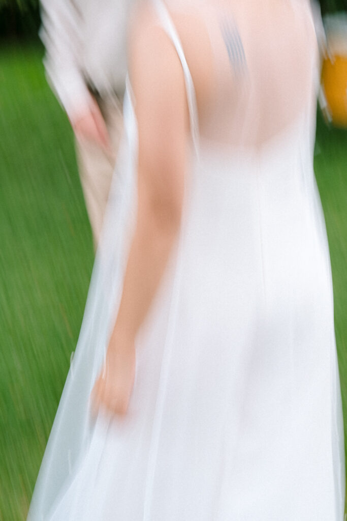 rozmazané fotky svatba