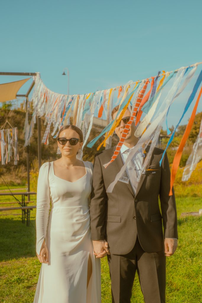 netradiční svatební fotky