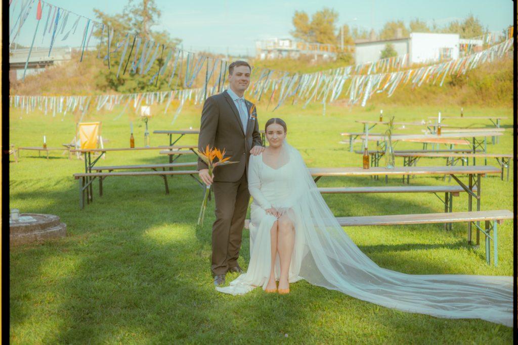 netradiční svatební fotky