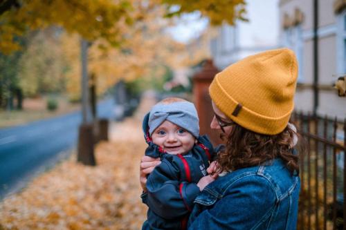 přirozené rodinné fotky