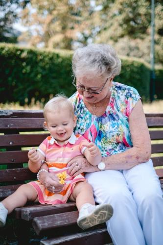 přirozené rodinné fotky