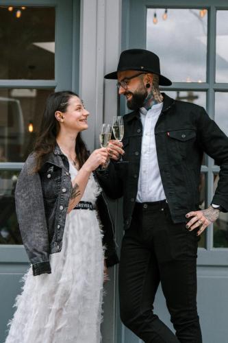 svatba kavarna hipsteri